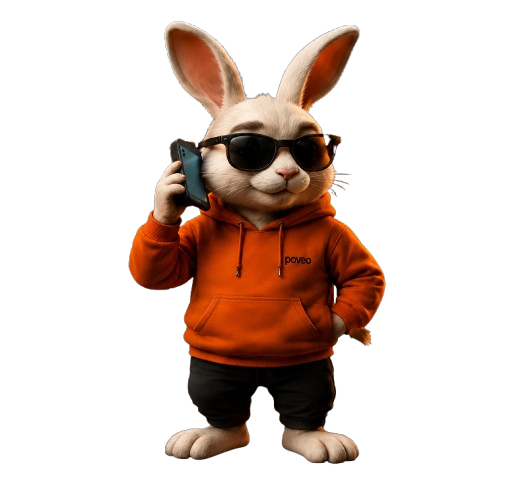LazyRabbit AI voice agent on a call